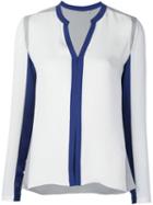 Elie Tahari Contrast Shirt