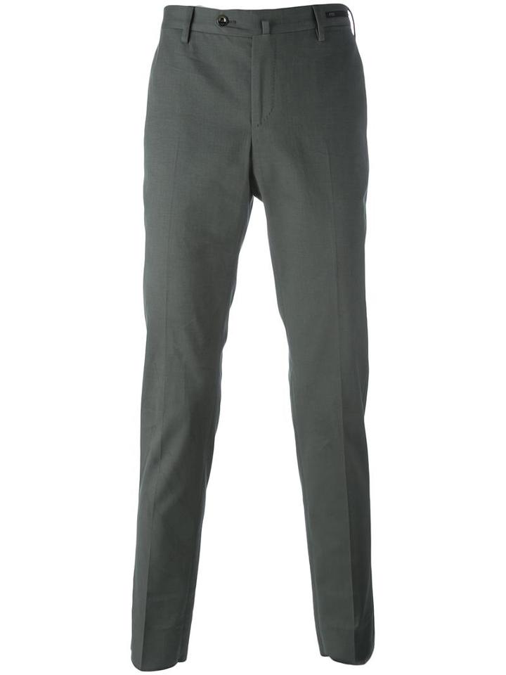 Pt01 Skinny Trousers, Men's, Size: 50, Grey, Cotton/virgin Wool/spandex/elastane