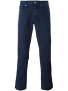 Incotex Slim-fit Jeans, Men's, Size: 34, Blue, Cotton/spandex/elastane