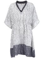 Lemlem 'lula' Cover-up Dress, Women's, Size: Small, White, Cotton