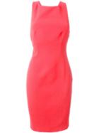 Capucci Bow Detail Dress, Women's, Size: 40, Pink/purple, Viscose/acetate/silk/spandex/elastane
