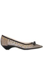 Nº21 Pointed Toe Ballerina Pumps - Black