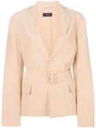 Joseph Alex Belted Blazer - Neutrals
