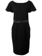Diesel Midi Dress, Women's, Size: Small, Black, Viscose/polyamide/spandex/elastane