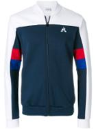 Le Coq Sportif Contrast Panel Track Top - Blue