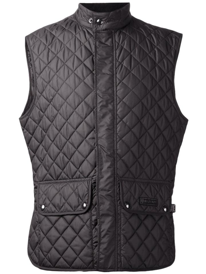 Belstaff Quilted Gilet - Black