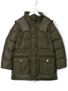 Il Gufo Padded Jacket, Boy's, Size: 8 Yrs, Green