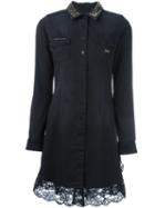 Philipp Plein 'overexposed' Denim Dress
