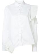 Clu Asymmetric Shirt - White