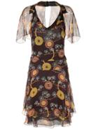 Chanel Pre-owned Sleeveless One Piece Dress - Brown
