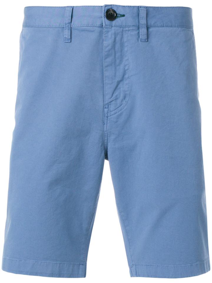 Ps By Paul Smith Classic Chino Shorts - Blue