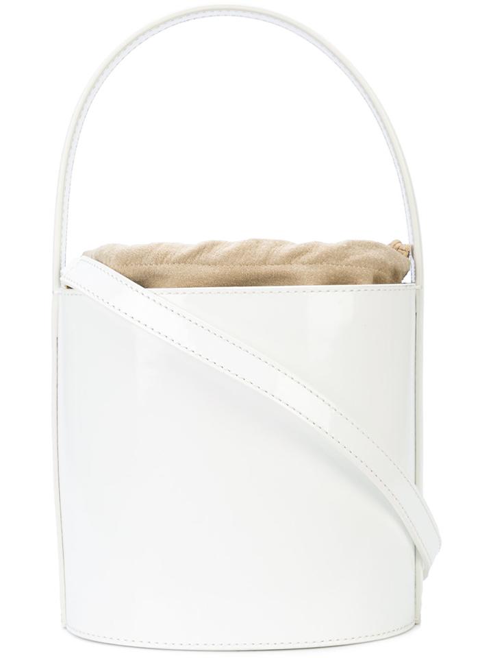 Staud Bisset Bucket Bag - White