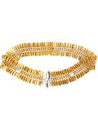 Yves Saint Laurent Vintage Disk-link Belt, Women's, Grey