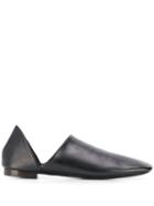 Lemaire Round Toe Loafers - Black