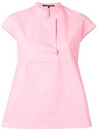 Luisa Cerano Concealed Front Shirt - Pink