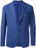 Tagliatore Textured Single Breasted Blazer