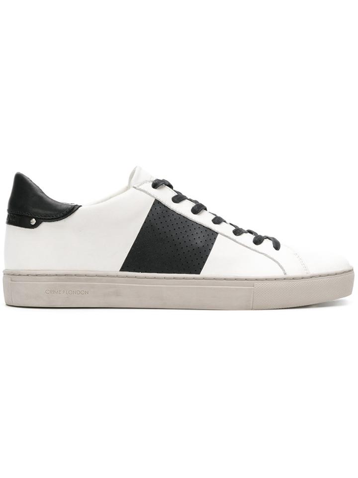 Crime London Beat Sneakers - White