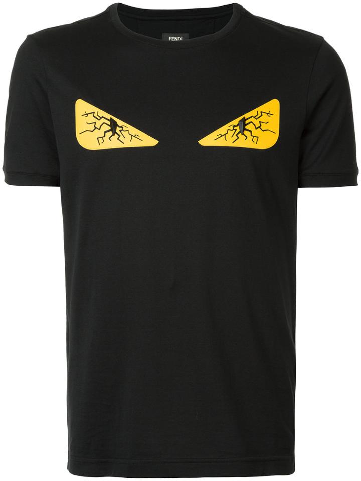 Fendi Bad Bugs T-shirt - Black