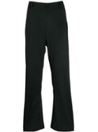 Prada Pre-owned 1990's Kickflare Cropped Trousers - Black