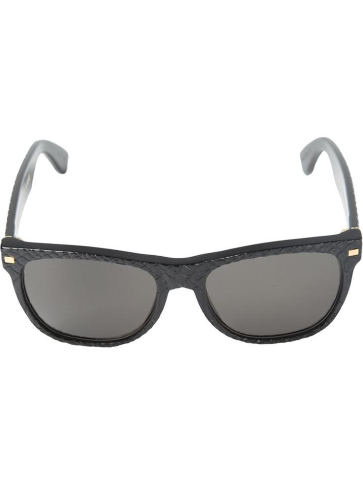 Retrosuperfuture 'classic Goffrato' Sunglasses - Black