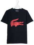 Lacoste Kids Graphic T-shirt - Blue