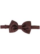 Dolce & Gabbana Jacquard Bow Tie - Brown