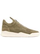 Filling Pieces Perforated Detail Low-top Sneakers - Green