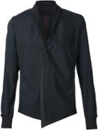 Devoa Shawl Collar Layer Blazer