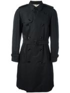 Gucci Blind For Love Trenchcoat, Size: 50, Black, Cotton/polyamide/silk/cupro