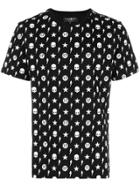 Hydrogen Punk Pattern T-shirt - Black