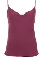 Egrey Draped Neckline Top - Pink & Purple