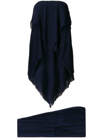 Pierre Cardin Pre-owned 1979 Blouse & Trousers Ensemble - Blue