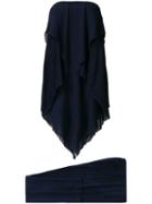 Pierre Cardin Pre-owned 1979 Blouse & Trousers Ensemble - Blue