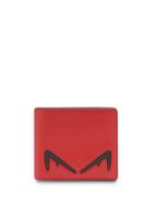 Fendi Bi-fold Wallet - Red