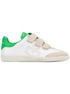 Isabel Marant Velcro Low Top Trainers - White