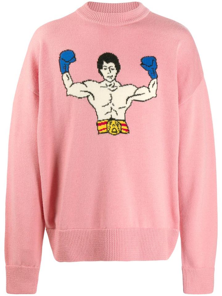 Ader Error Heavyweight Champion Jumper - Pink