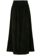 Nehera Corduroy A-line Skirt - Black
