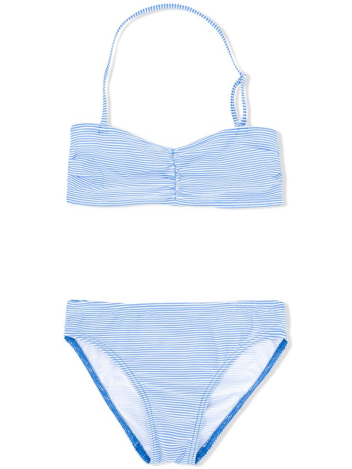 Douuod Kids Striped Bikini Set, Girl's, Size: 6 Yrs, Blue