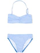 Douuod Kids Striped Bikini Set, Girl's, Size: 6 Yrs, Blue