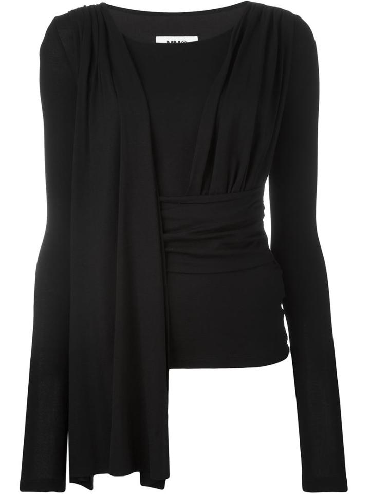 Mm6 Maison Margiela Draped Top