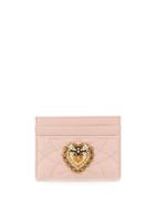 Dolce & Gabbana Devotion Embellished Cardholder - Pink