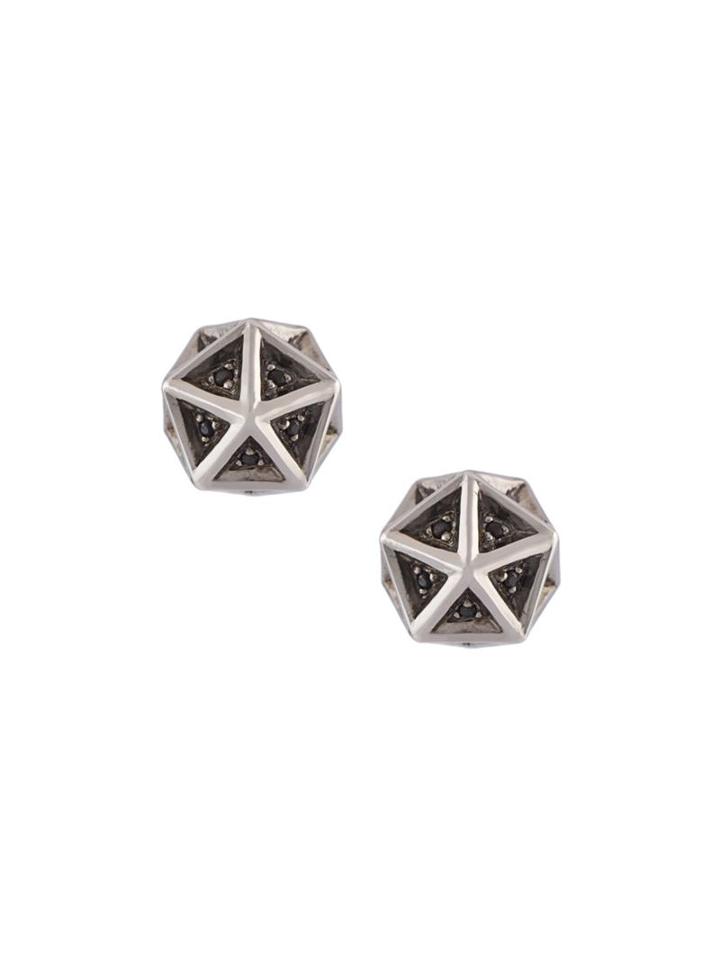 John Brevard 'icoso' Sapphire Stud Earrings, Women's, Metallic