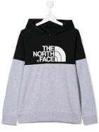 The North Face Kids Contrast Logo Hoodie - Black