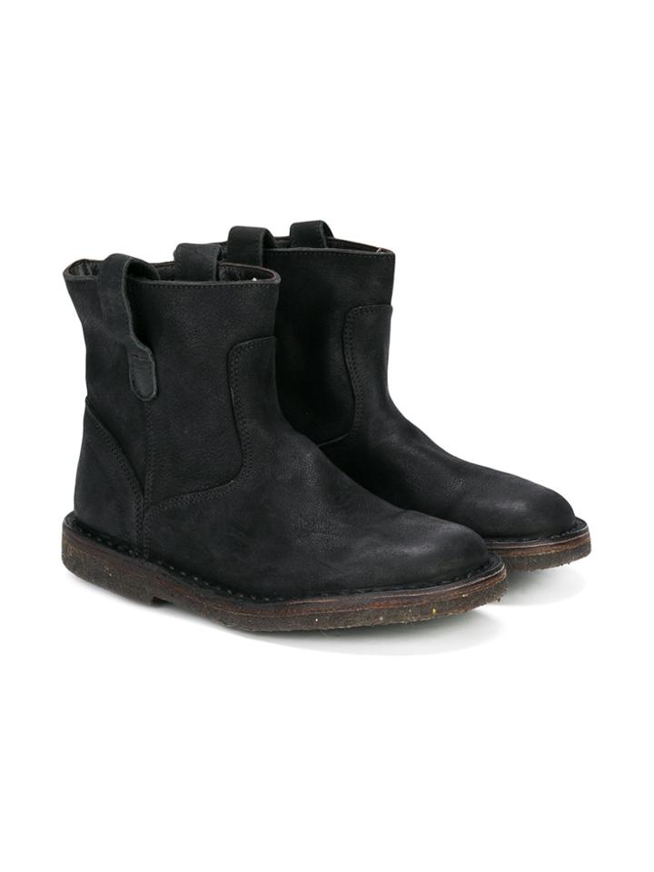 Pèpè Crepe Sole Boots - Black