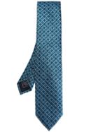 Brioni Chained Pattern Tie - Green