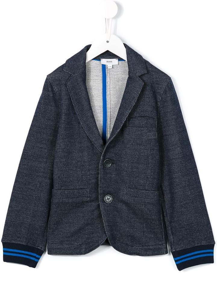 Boss Kids Two Button Blazer, Boy's, Size: 12 Yrs, Blue