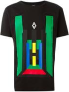 Marcelo Burlon County Of Milan Sandino T-shirt, Men's, Size: S, Black, Cotton