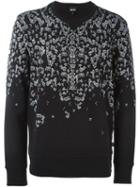 Just Cavalli Safety Pin Print Sweatshirt