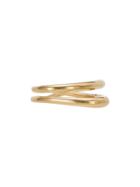Charlotte Chesnais Double Loop Ring - Yellow Gold