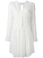 Iro Kelena Dress, Women's, Size: 36, White, Viscose/cotton